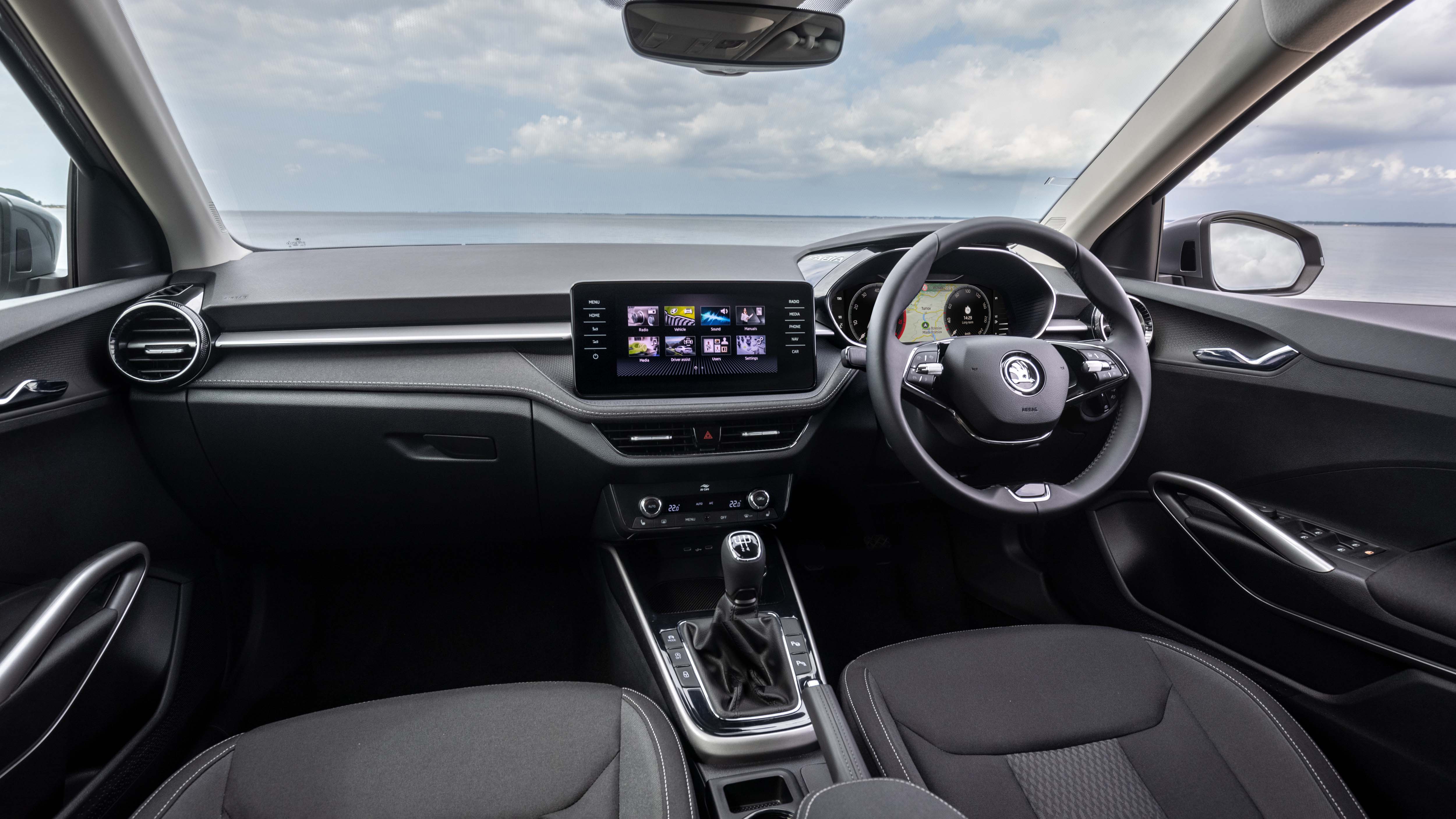 Skoda Fabia Interior Layout & Technology Top Gear